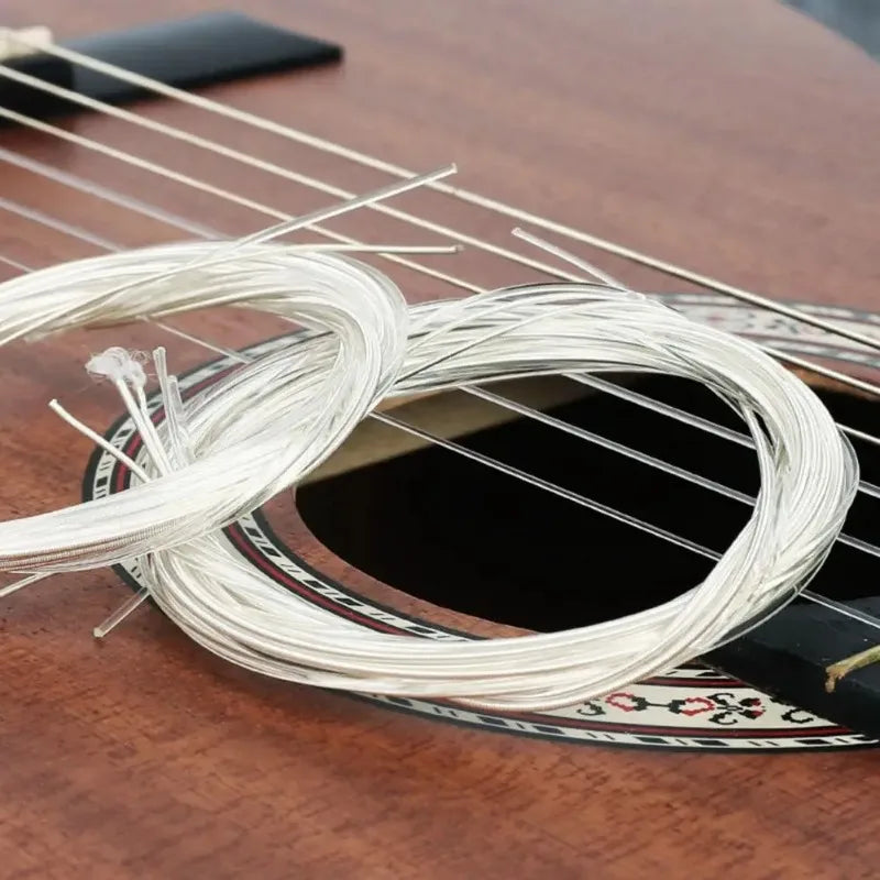 Classical Guitar Strings Hard Tension Corrosion Resistant Sturdy Replacement Strings for Musical Instrument Practice Performance Oasis Select