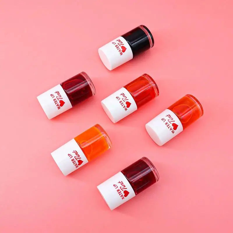 Dyeing Liquid Lipstick Matte Water Lip Stain Lips&Cheek Blush Waterproof Long-lasting Red Pink LipTint Women Cosmetics 6 Colors Oasis Select
