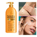 ROUSHUN Turmeric Vitamin C SPF50 Sunscreen Body Lotion 2-in-1
