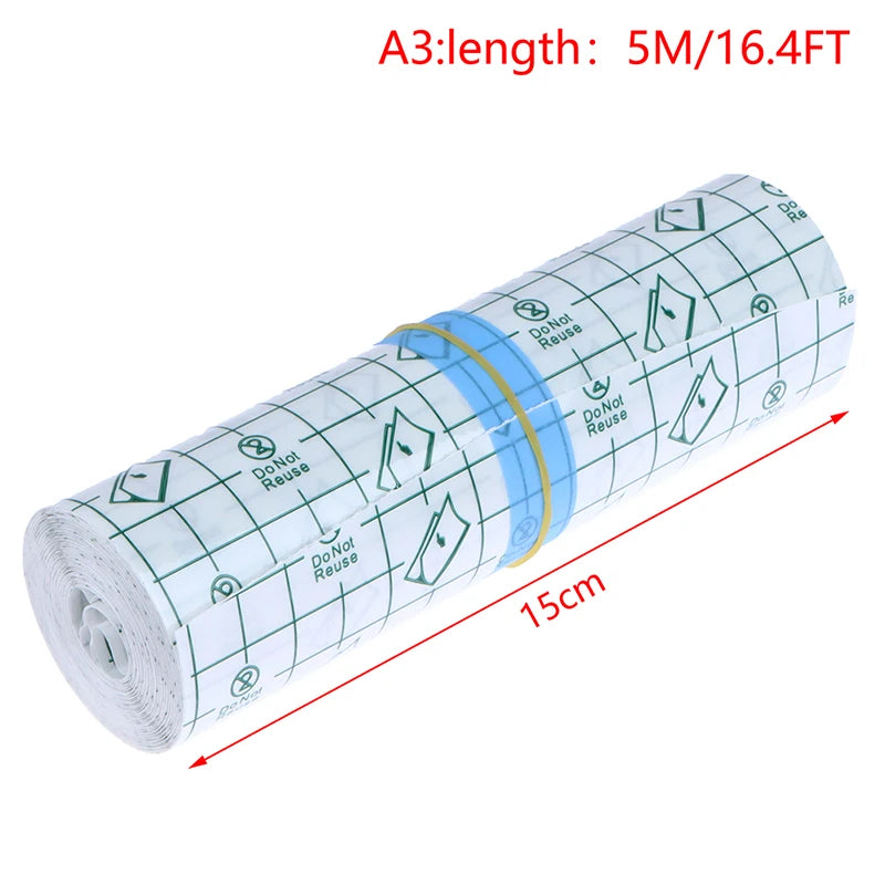 5m Waterproof Protective Tattoo Healing Film For Aftercare Bandage Transparent Skin Tattoo Healing Repair Film Wrap Roll Oasis Select A3