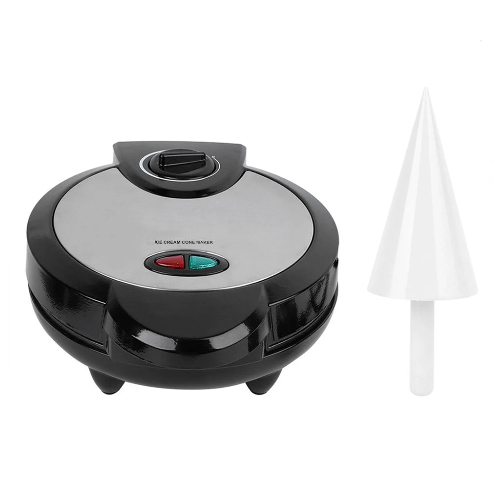 URGGU 1200W Nonstick Electric Ice Cream Cone & Waffle Maker