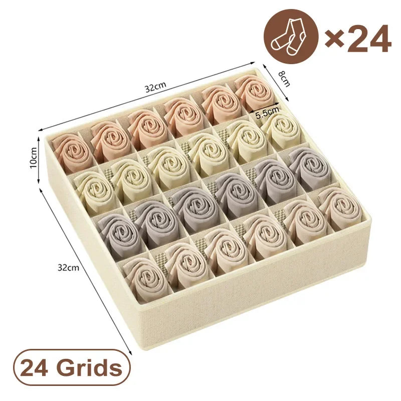 Sports Bra Underwear Organizer Storage Box Panties Socks Boxes