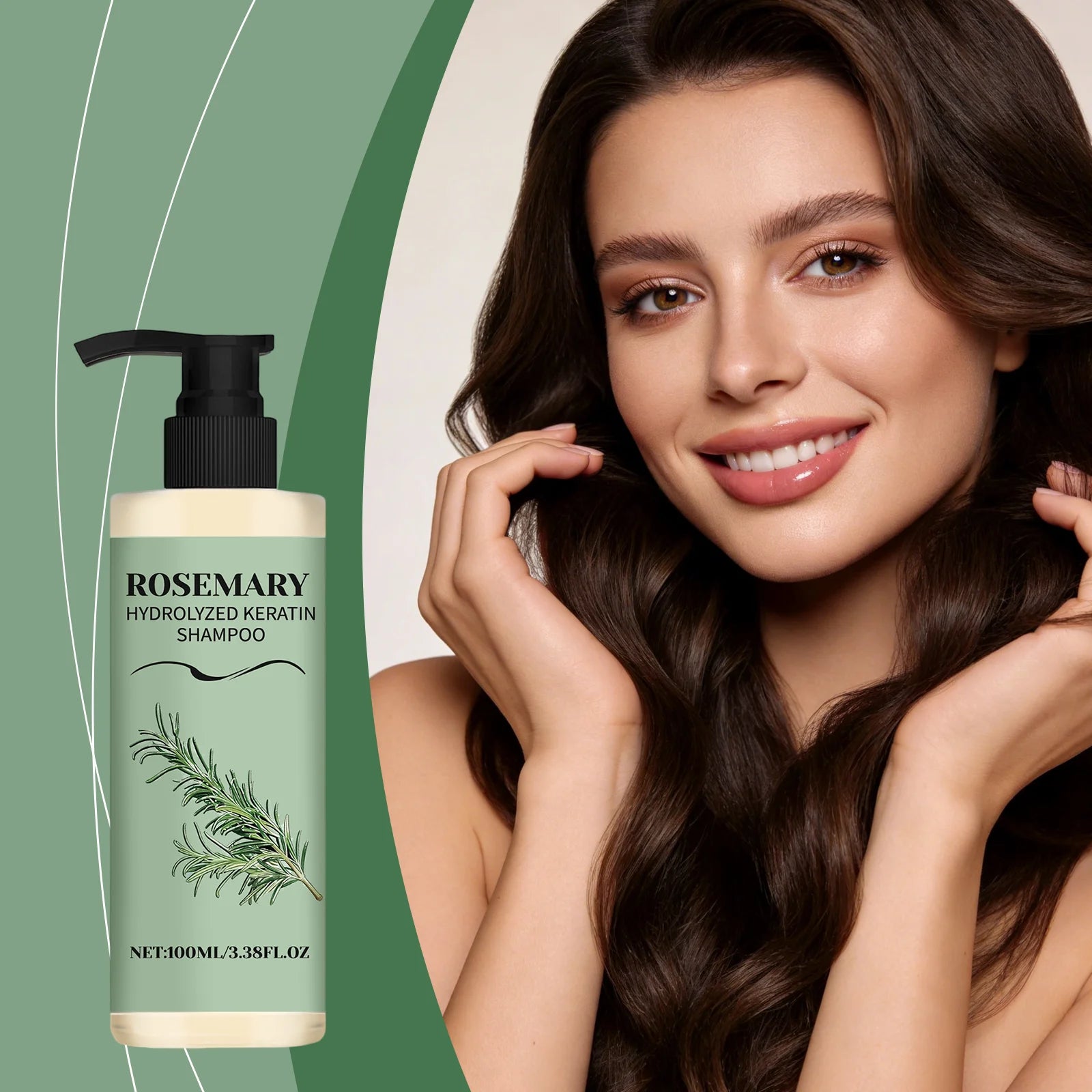 Rosemary Shampoo – Gentle Cleansing, Moisturizing & Shine