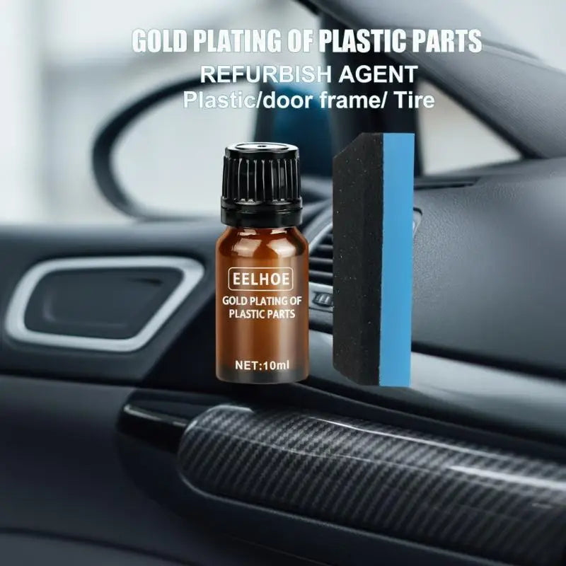 Car Plastic Renovation Agent Interior Car Leather Dashboard Steering Wheel Plastic Coating Maintenance Agent Car Wash Supplies Oasis Select