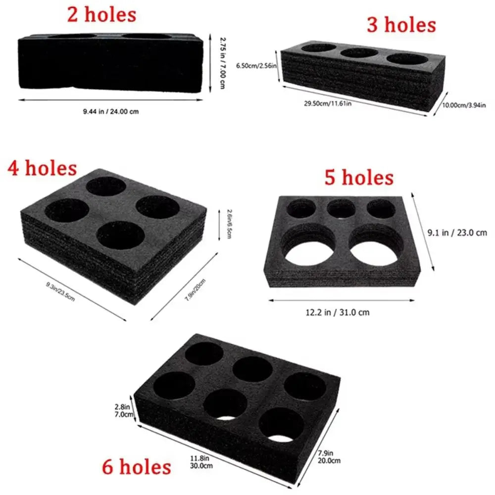 Disposable Cup Carrier Tray | Multi-Hole Takeout Drink Holder
