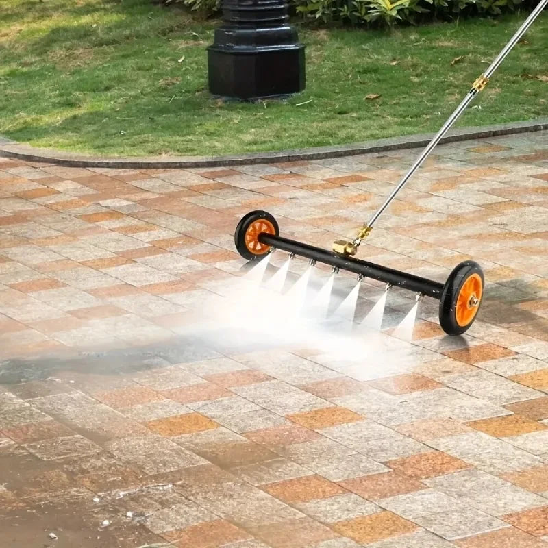 Pressure Washer Undercarriage Cleaner & Water Broom – 4 Nozzle Dual Function