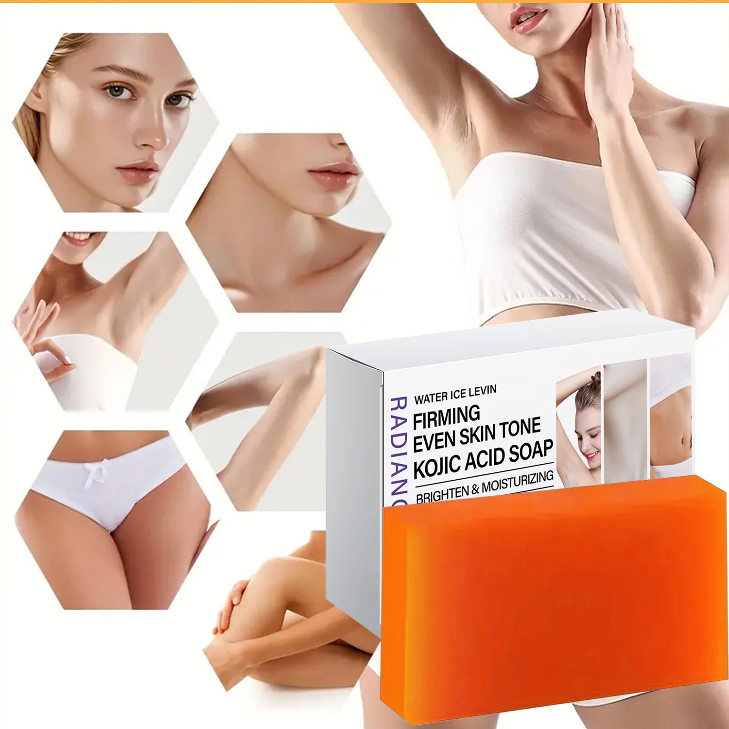 Kojic Acid Soap with Vitamin C & Niacinamide – Skin Brightening Bar Brightening Bar Soap Oasis Select