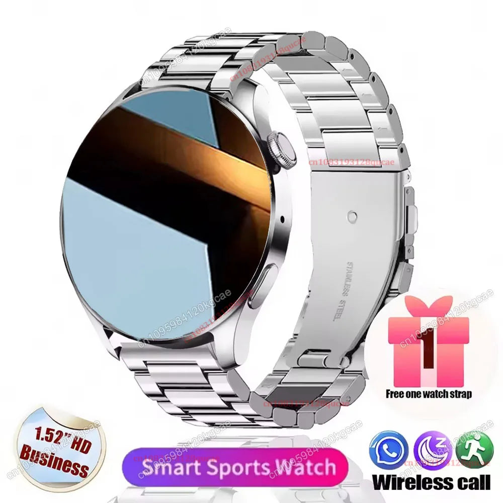 Bluetooth Smartwatch for Men – Heart Rate, Fitness & Calls