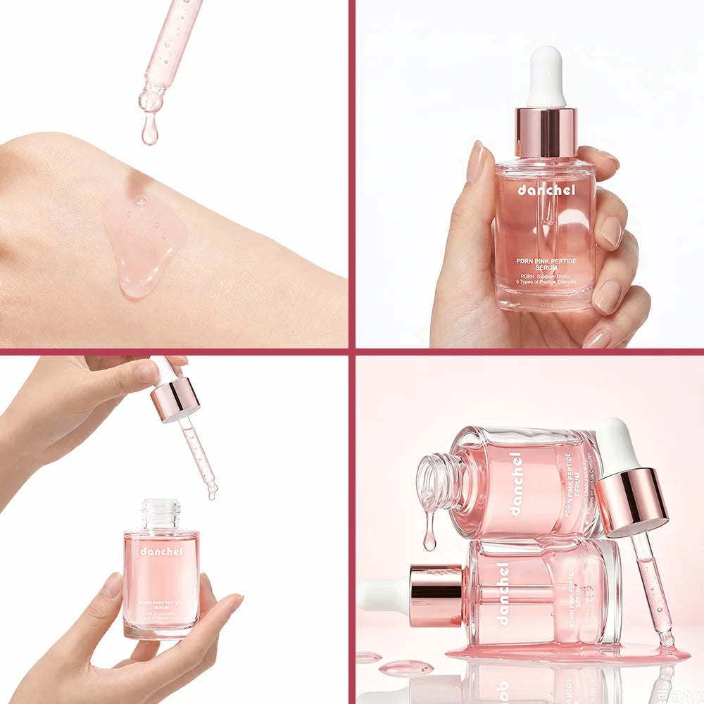 PDRN Pink Peptide Serum Long-Lasting Hydrating Fast-Absorbing Glow Care Serum Nourish & Repair Dryness for All Skin Types Oasis Select