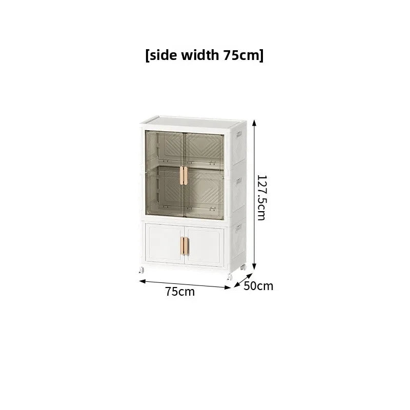 Multi-functional Wardrobe Baby Clothes Storage Box Household