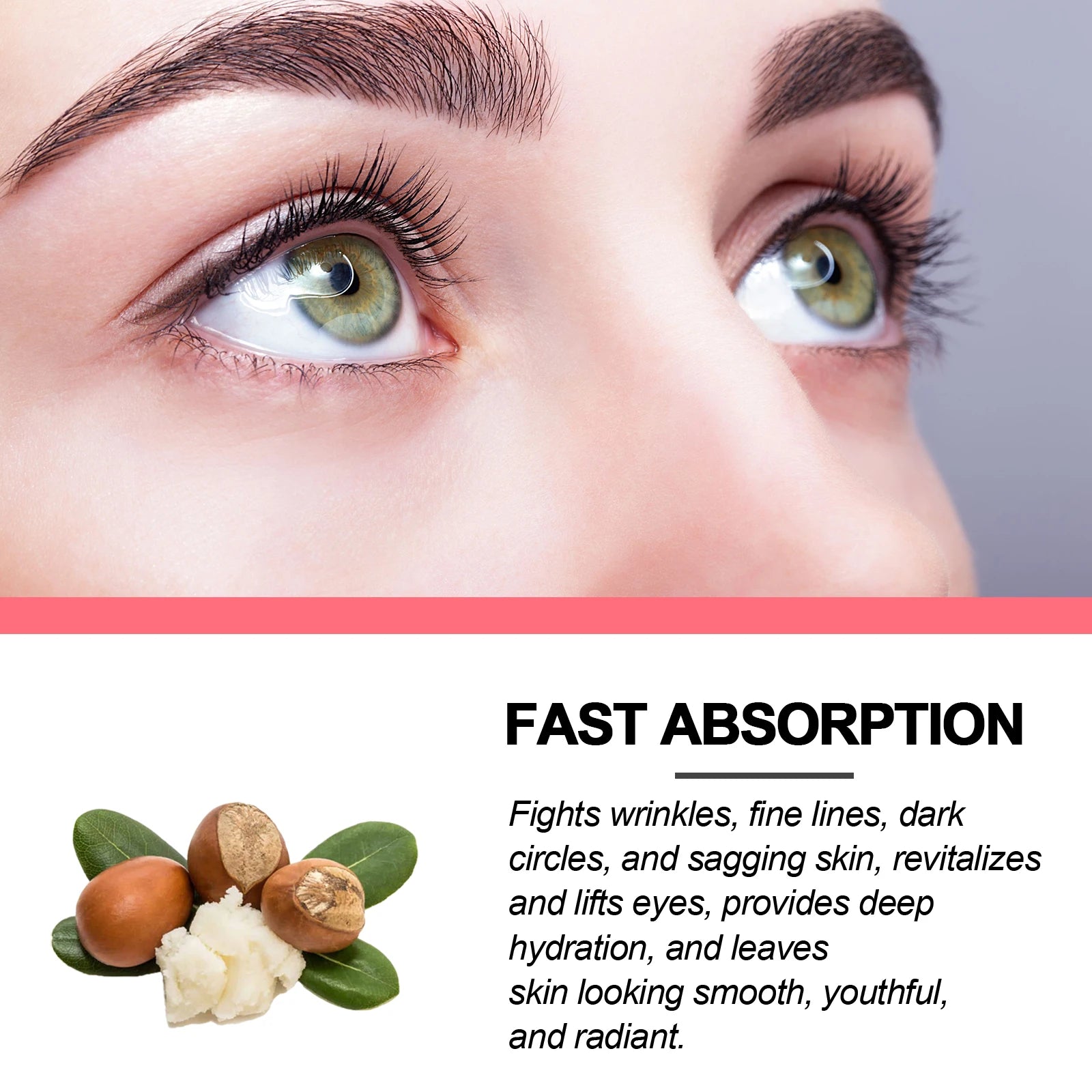 Retinol Eye Cream Wrinkle Remover Lightening Dark Circles Lifting Firming Skin Instant Eye Repair Serum Stick for Women Eye Care Oasis Select