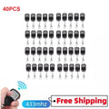 10-50PCS Cloning Duplicator Key Remote Control 433MHZ Clone Fixed Learning Rolling Code For Gate Garage Door Oasis Select 40PCS