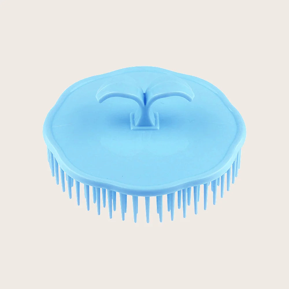 Head Wash Clean Care Hair Root Itching Scalp Massage Comb Shower Brush Shampoo Brush Oasis Select Blue