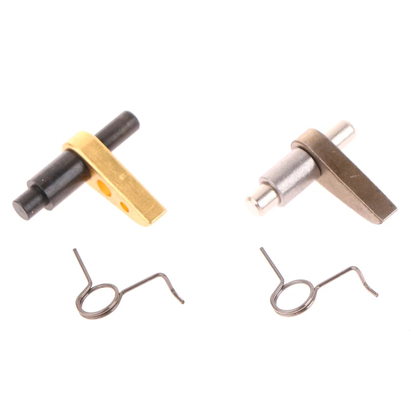 Wholesale 1Set CNC 303 Stainless Steel Anti-Reverse Latch Safety Lever Latch Car Anti-Reverse Tooth Auto Parts Accessories Oasis Select
