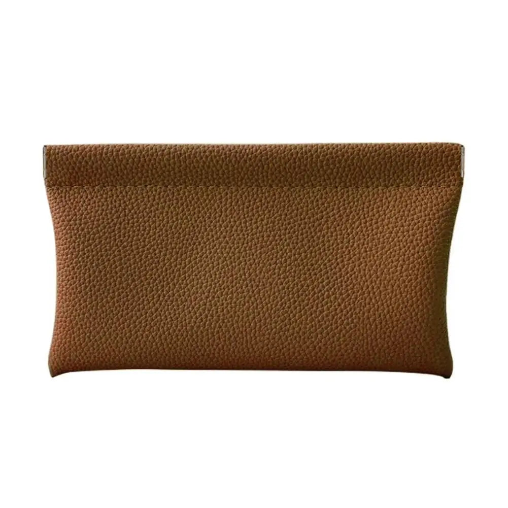 PU Leather Long Coin Purse – Multi-Function Zipper Wallet