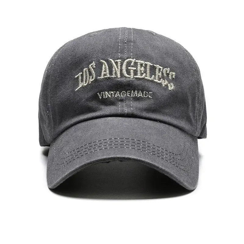 Washed Embroidered Baseball Cap Men Women uv차단 шляпа женская от солнца Gorros para el sol de mujer Adjustable Cap Summer Sun Hat Oasis Select B9