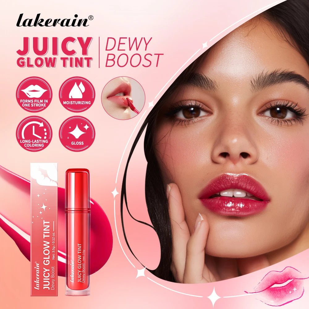 Mirror Lip Glow Tint Long-wearing Hydration Moisturizing Juicy Lip Gloss Non-sticky Color Stays Put Lips Care Plumping Gloss Oil Oasis Select