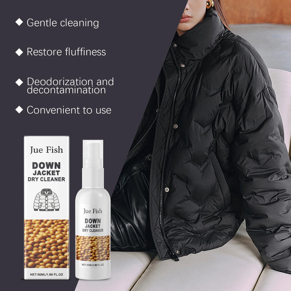 Down Jacket Dry Cleaner Oil Stain Remover Downwear Detergent Agent Eliminate Odor Keep Clothes Fresh Deodorization Gentle Wash Oasis Select