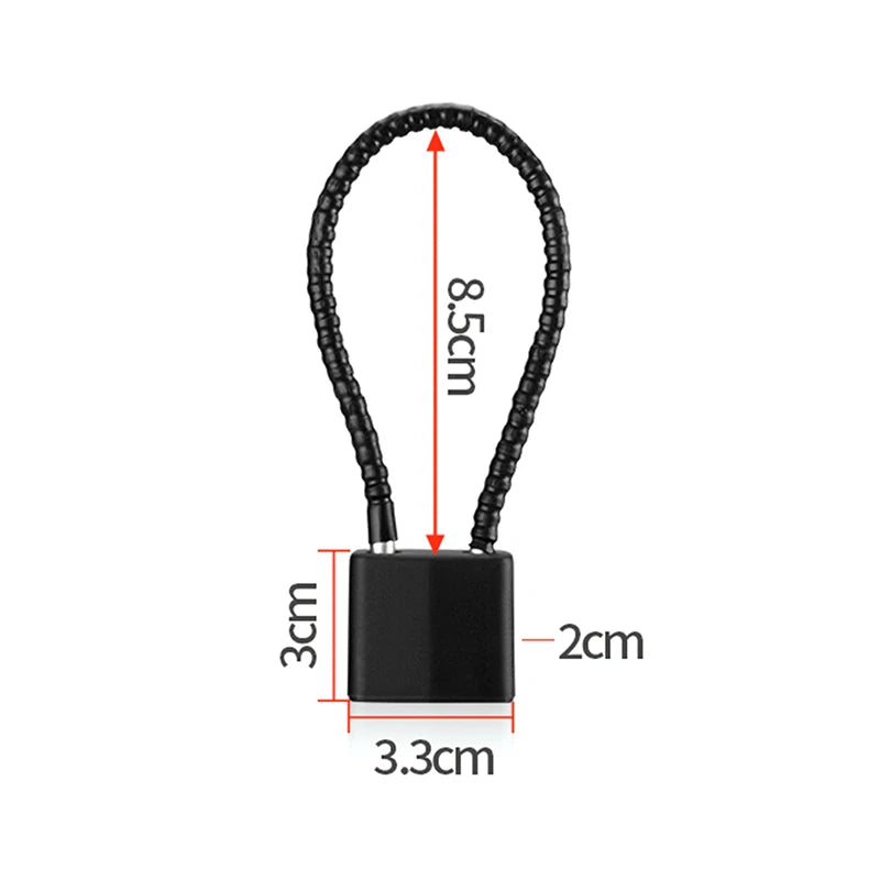 Hot Sale Steel Wire Padlock Cabinet Lock,with Key Anti-theft Lock,Dormitory Cabinet Luggage Lock Helmet Lock Oasis Select 001