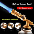 Gas Burner Welding Torch Portable Blowtorch Copper High Temperature Brass Gas Torch Brazing Solder Welding Plumb Tools Oasis Select Default Title