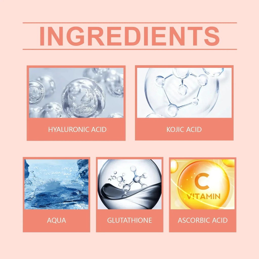 Kojic Acid Brightening Serum – Dark Spot & Tone Corrector