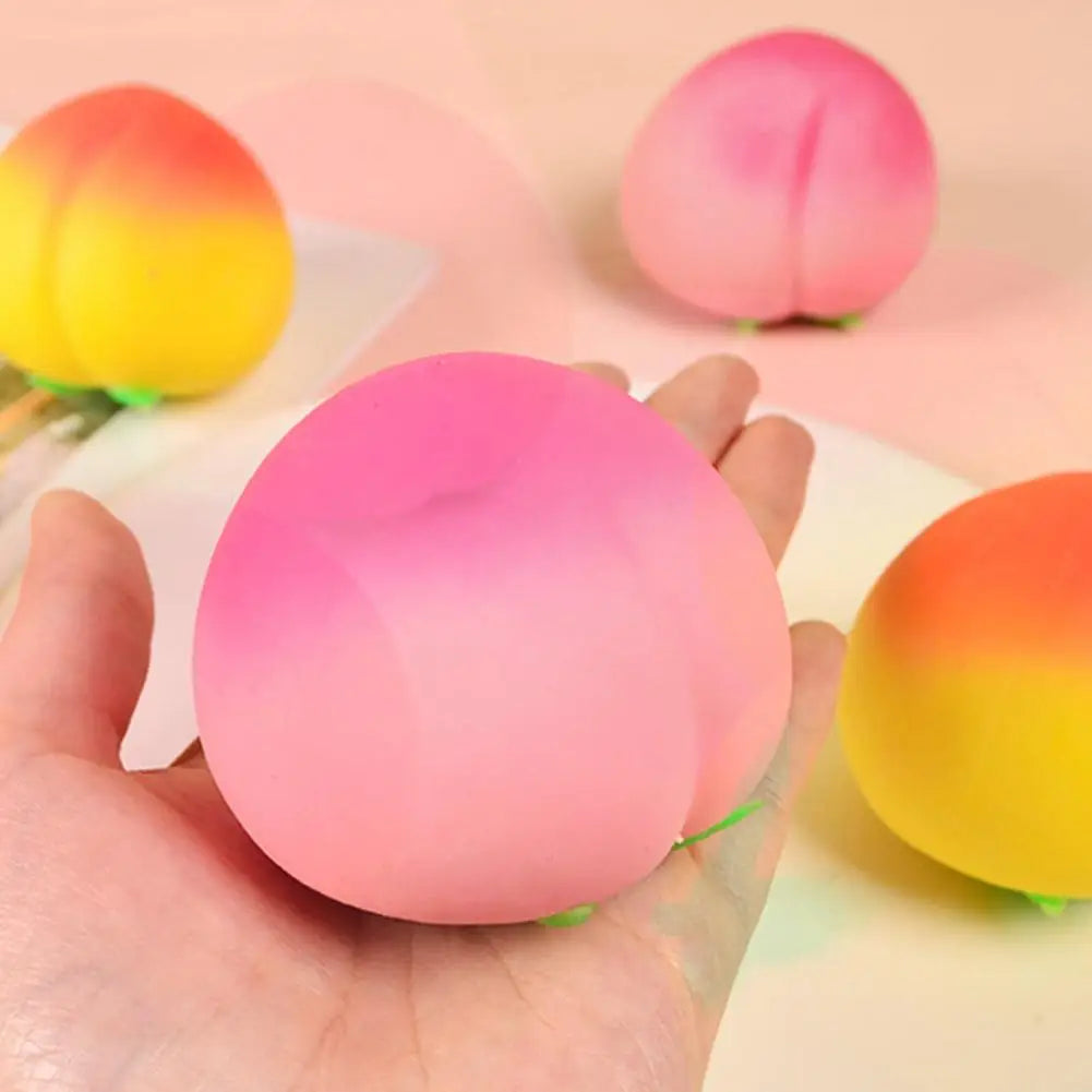 Pink Peach Squishy Slow Rising Stress Relief Toy | Fun Gift Squishy Stress Toy Oasis Select