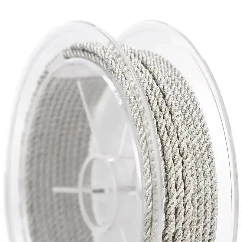 45m Silk Thread Milan Braided Cord DIY Jewelry Accessories Making
