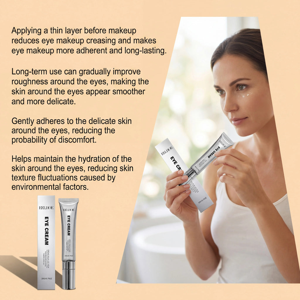Copper Titanium Eye Cream Moisturizes the Skin Around the Eyes Nourishes and Softens Light and Refreshing Texture Eye Care Cream Oasis Select