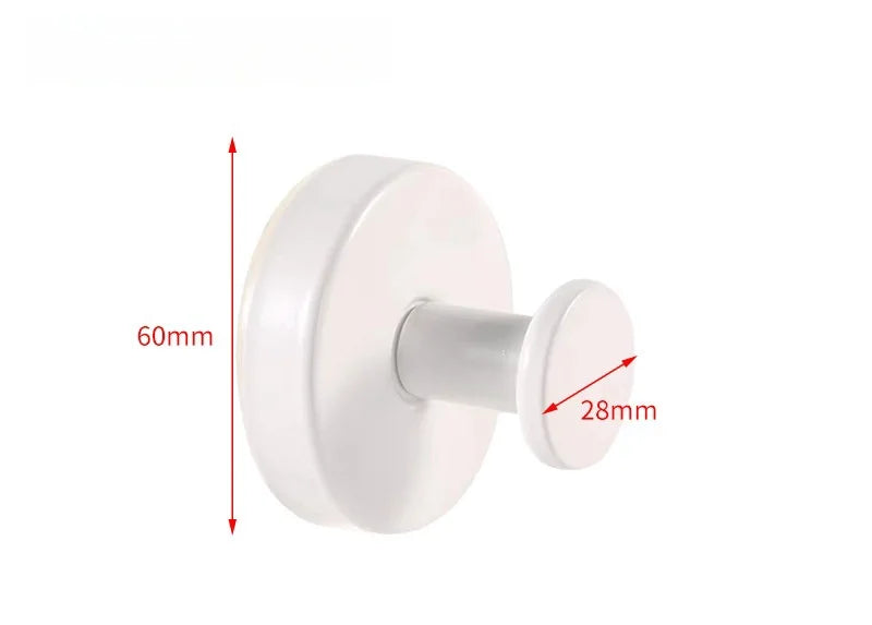Suction Cup Hooks Towel Coat Bath Robe Hook Wall Mount Waterproof Holder Suitable for Bathroom Kitchen Glass Door Mirror Tile Oasis Select 1PCS 1