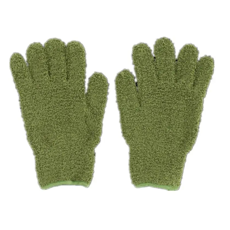 Microfiber Plant Cleaning Gloves | Reusable Dusting Gloves