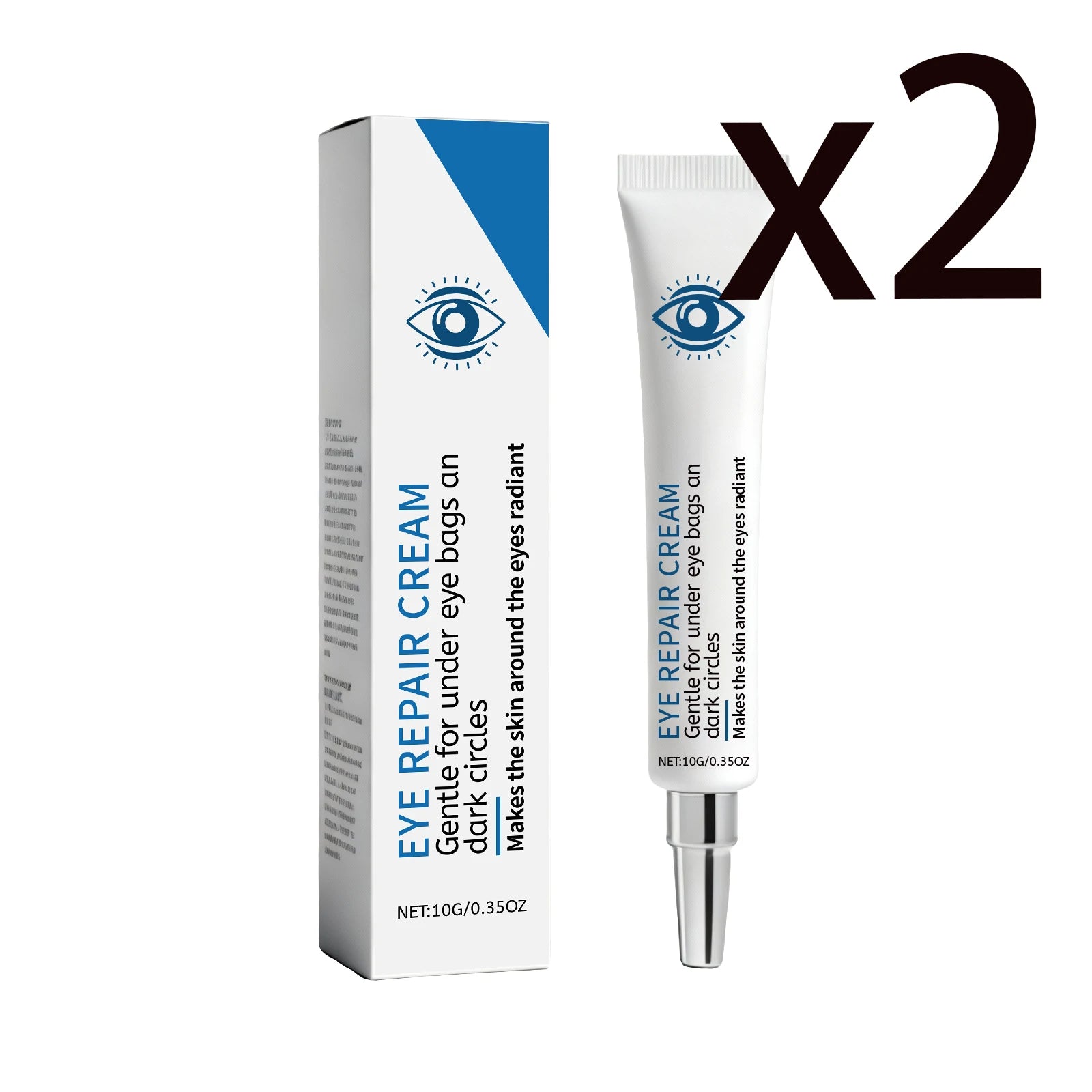 Tightening Eye Cream Improve Fine Lines Remove Dark Circles Relieve Eye Bags Reduce Swelling Brighten Skin Moisturize Eye Lotion Oasis Select 2x10g