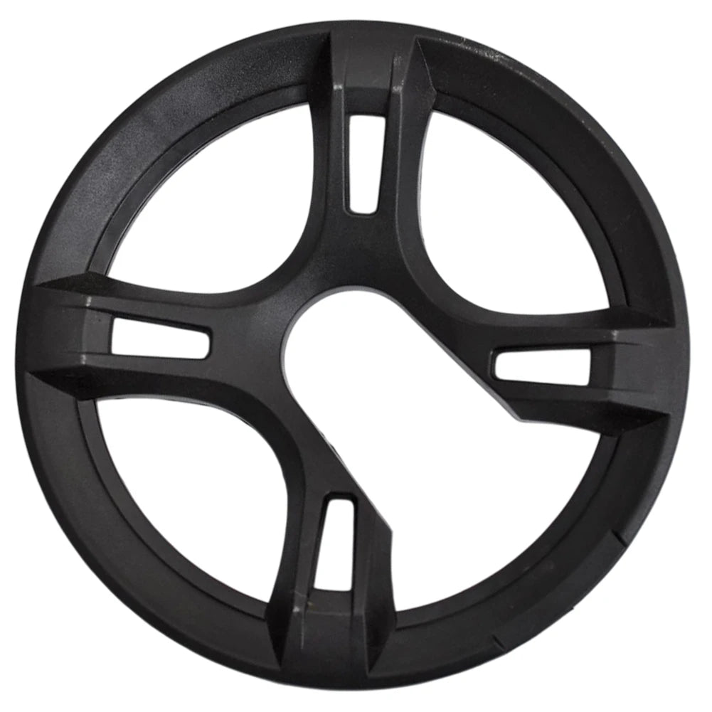 Mountain Bike Chain Guard 42T Plastic Chainring Cover 4 Hole Mounting Design 9.7 to 10.7 cm Spacing for Crankset Oasis Select A