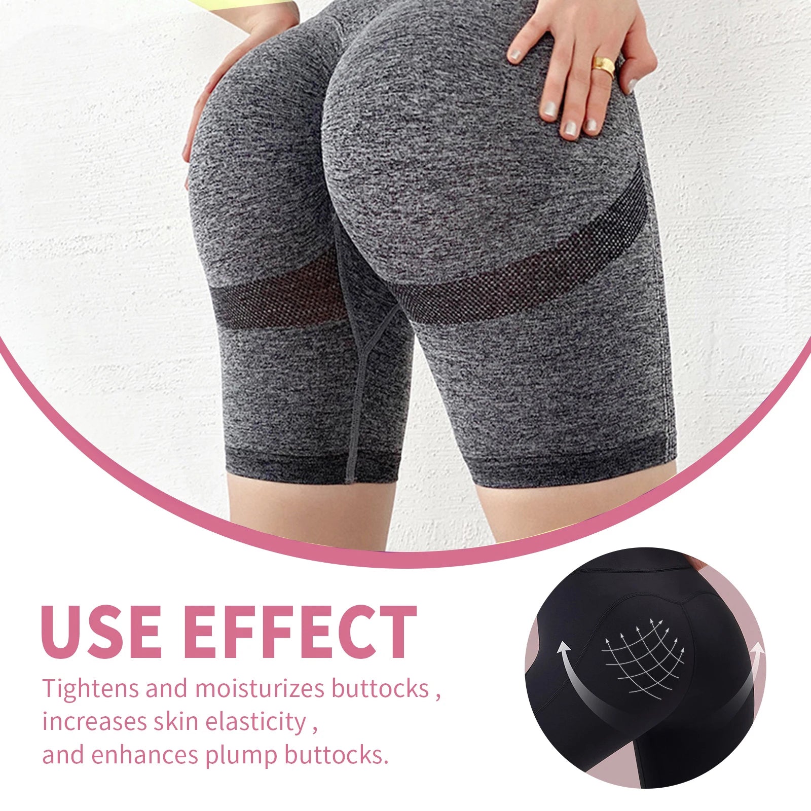 Butt Enhancement Cream Lifting Firming Buttock Elasticity Sculpt Plump Prevent Sagging Hip Lift Tightening Up Massage Cream 120g Oasis Select
