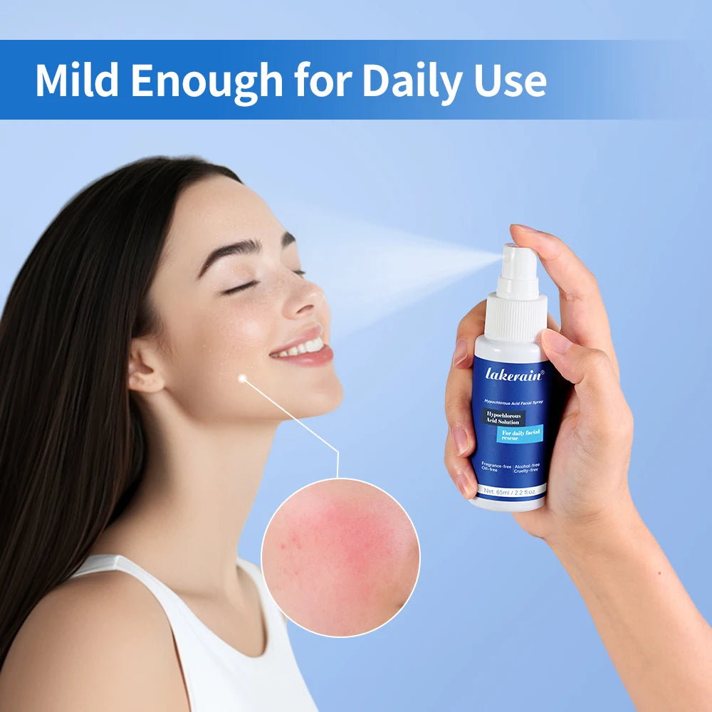 Facial Spray Reduce redness and acne Hypochlorous Acid Post-Workout Cleanser Piercing Aftercare For daily facial rescue Oasis Select Default Title