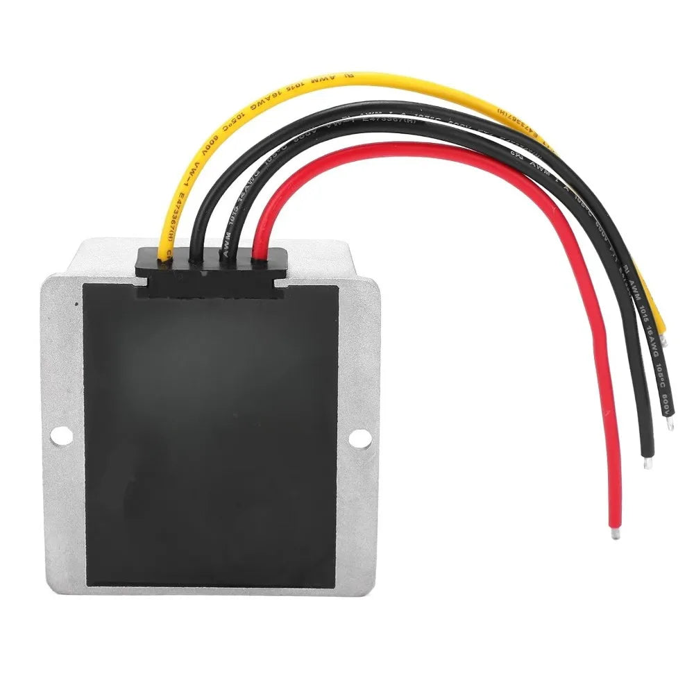24V To 12V 30A Converter Die Cast Aluminum Power Supply Step Down Transformer DC to DC Step Down Converter for Forklifts Car Oasis Select 24V To 12V 30A