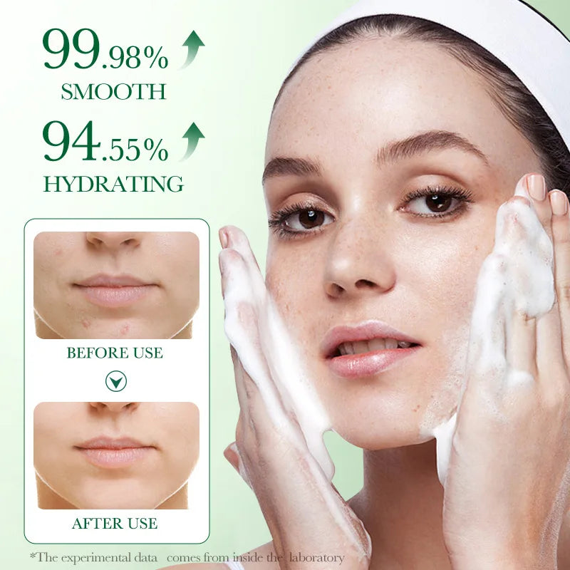 BIOAQUA Centella Asiatica Face Wash – Oil Control Foam Cleanser Foaming Facial Cleanser Oasis Select
