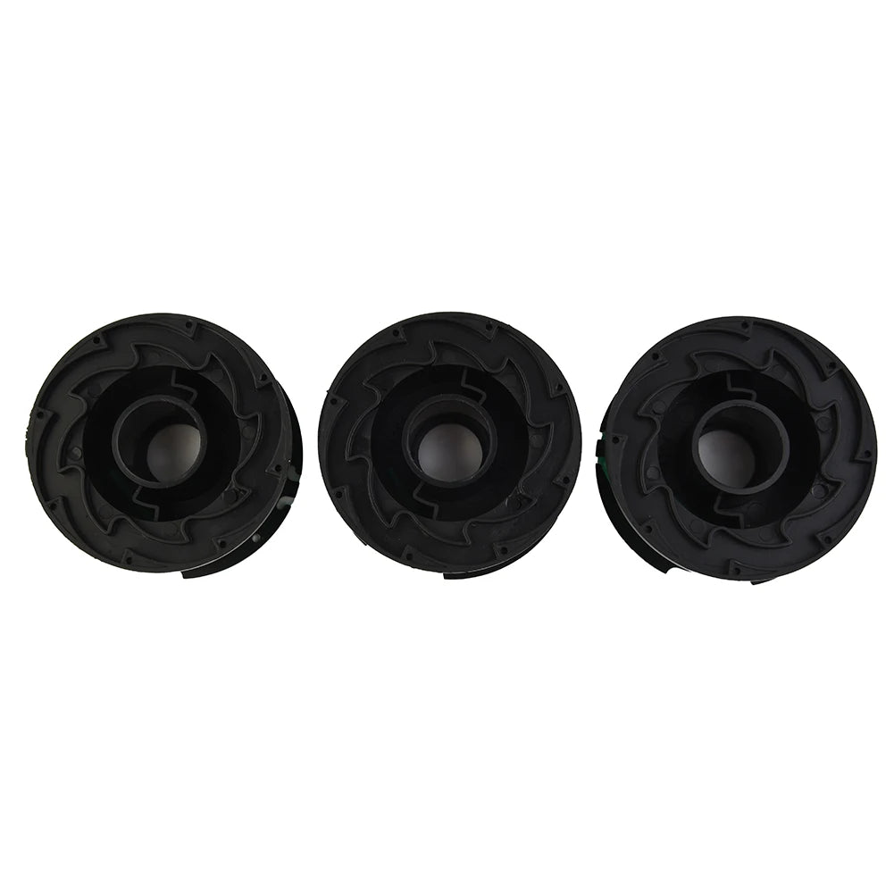 3PCS Trimmer Spool Lines For Black & Decker GL7033 GL8033 GL9035 Strimmer A6482 Spool & Line Kit Oasis Select