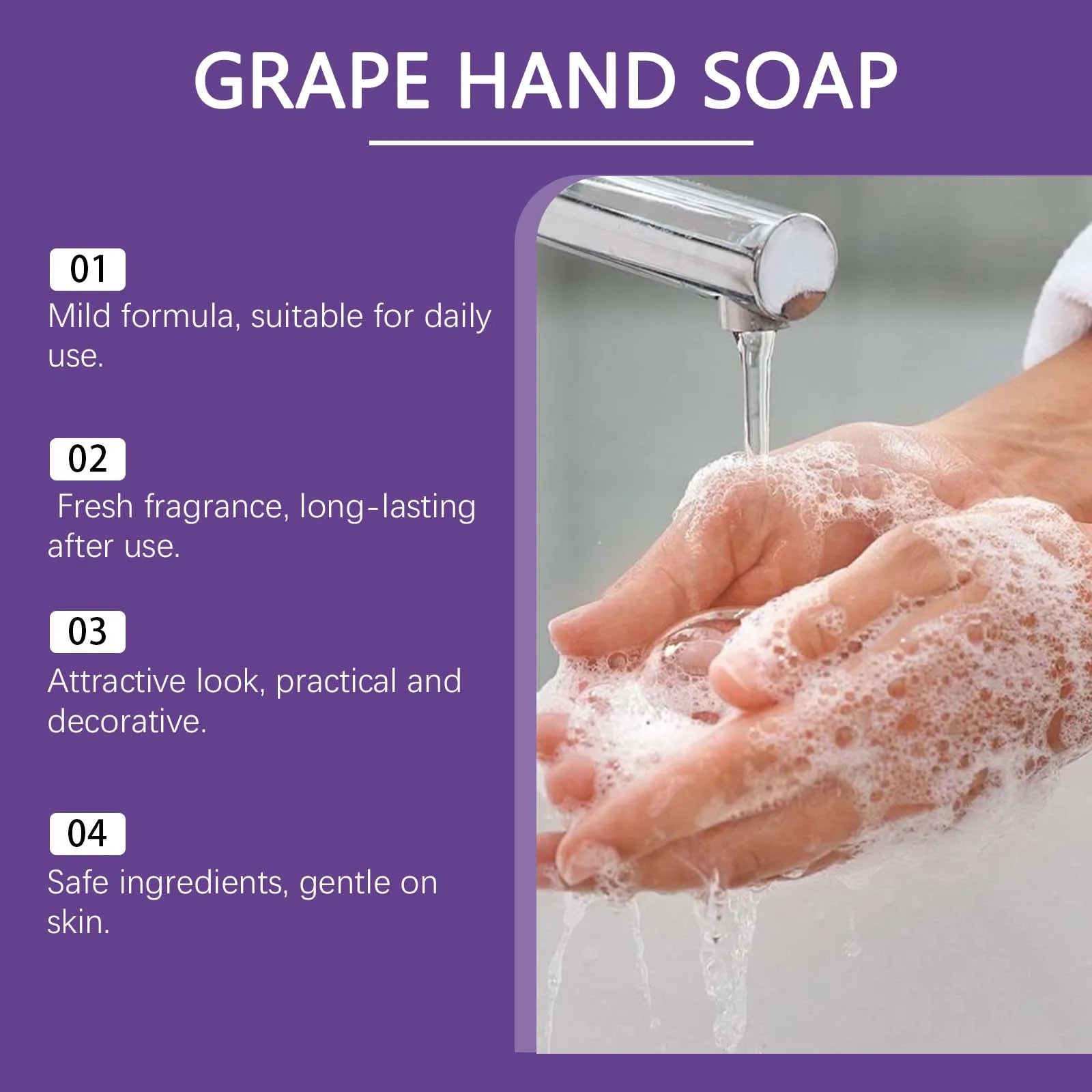 EELHOE Grape Bunch Handmade Soap Bar – Moisturizing & Decorative Handmade Bar Soap Oasis Select