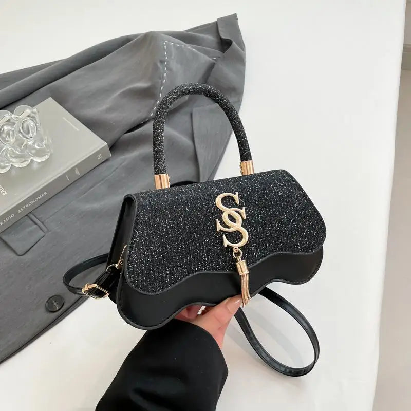 Sparkly Rhinestone Evening Bag Luxury Shoulder Purse for Women Formal Occasion Banquet Prom Accessory Oasis Select A9