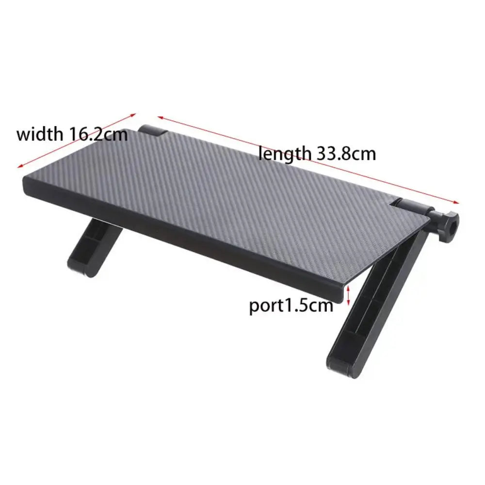 Adjustable Top Storage Shelf Convenient Rectangle Plastic Home Storage Rack Solid Color Television Stand Television Oasis Select