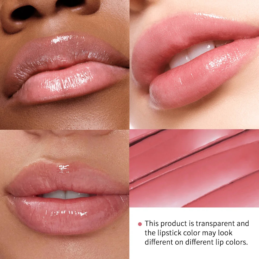 Honey Lipstick Honey Tinted Lip Balm Pink Lipstick Powerful Lip Repulper Lip Brightening for Dark Lips Exfoliating Care Oasis Select