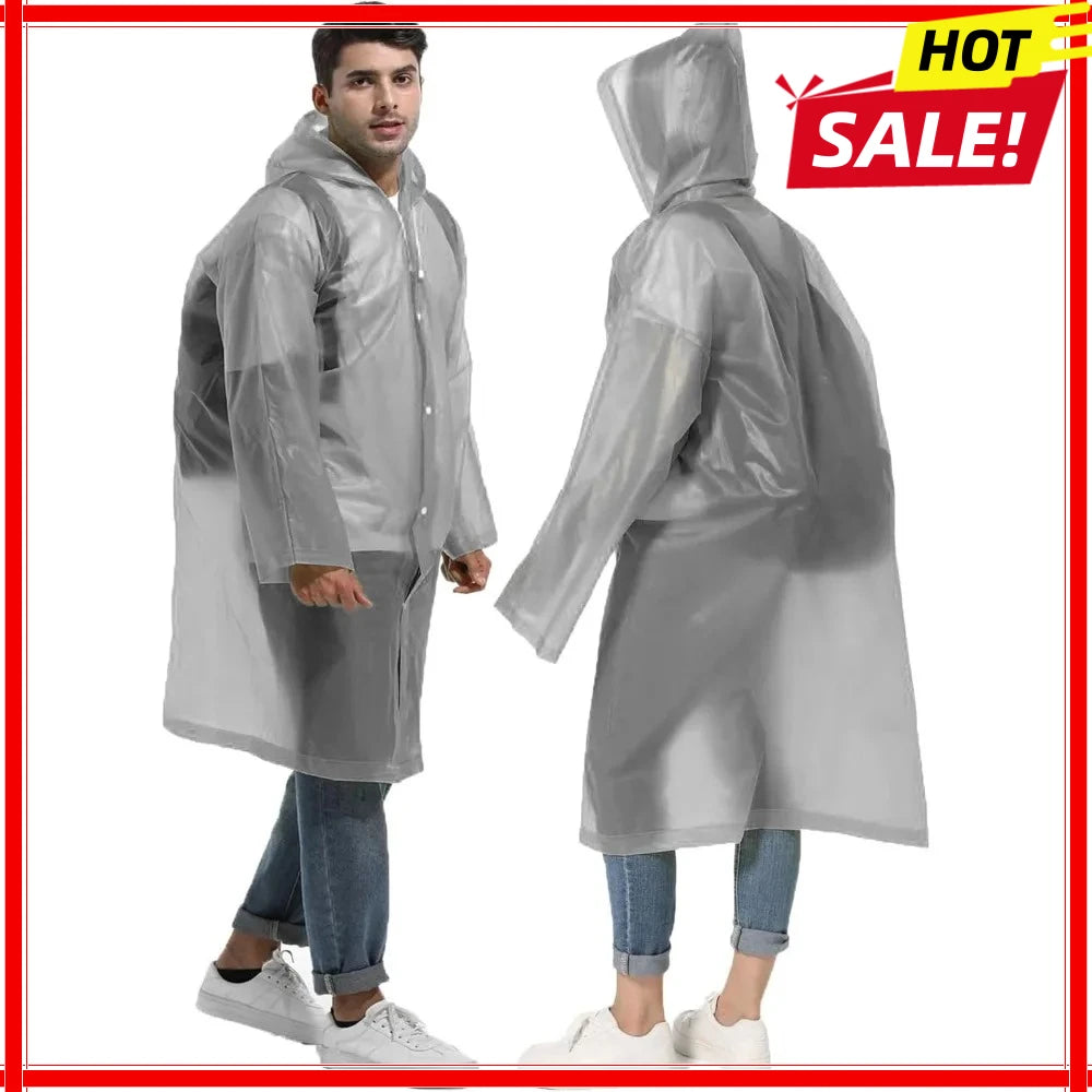 Waterproof Raincoat Outdoor Hiking Portable Adult Poncho Raincoat Emergency Anti-rain coat 2024 New fashion coloful choice Oasis Select