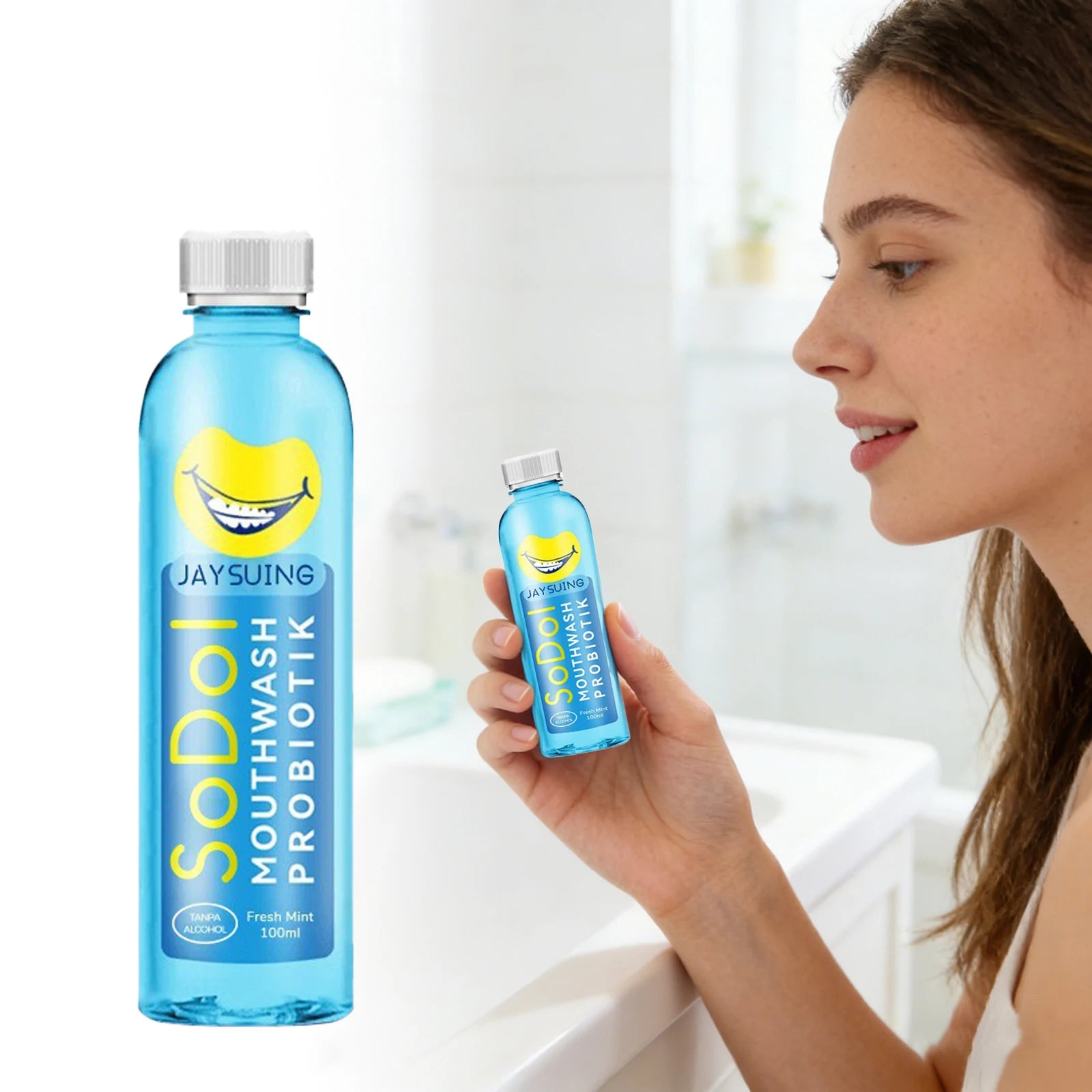 Mint Mouthwash Instant Fresh Breath Deep Cleaning Reduce Bad Breath Prevent Gum Health Improving Dry Mouth Oral Care Mouthwash Oasis Select