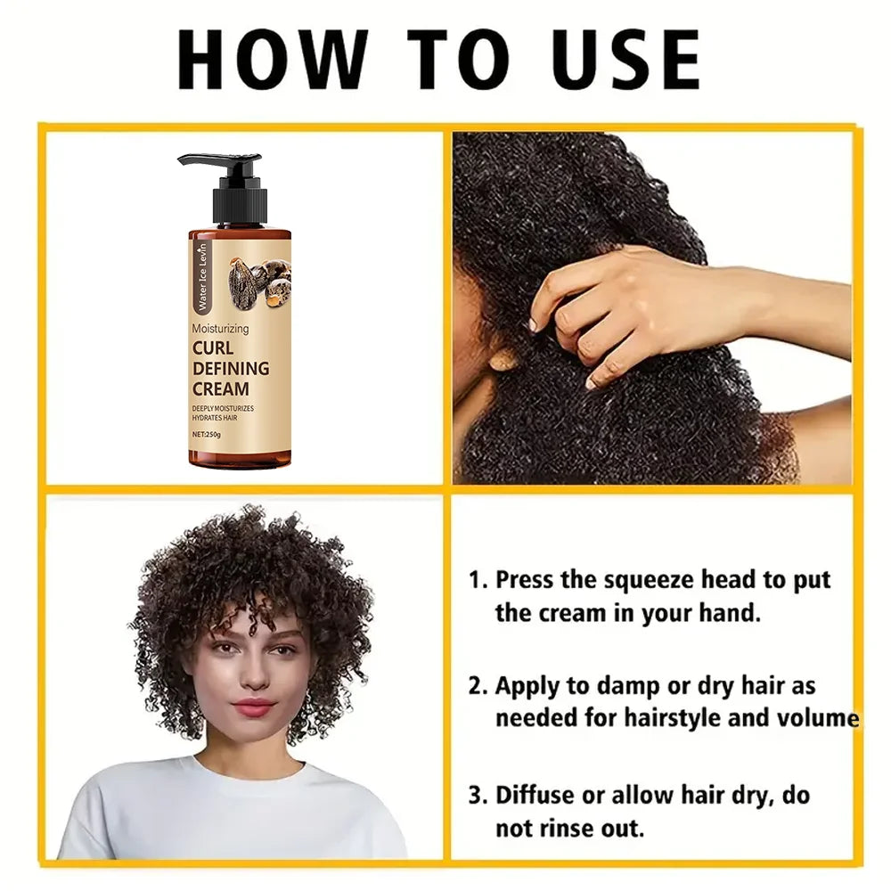 Perm, Latin Curls, Braids, and Curling Styling Cream, Make Hair Naturally Voluminous and Long-Lasting, Moisturizing and Nourishing, Suitable for Wavy and Curly Hair, and Protect Hair Oasis Select