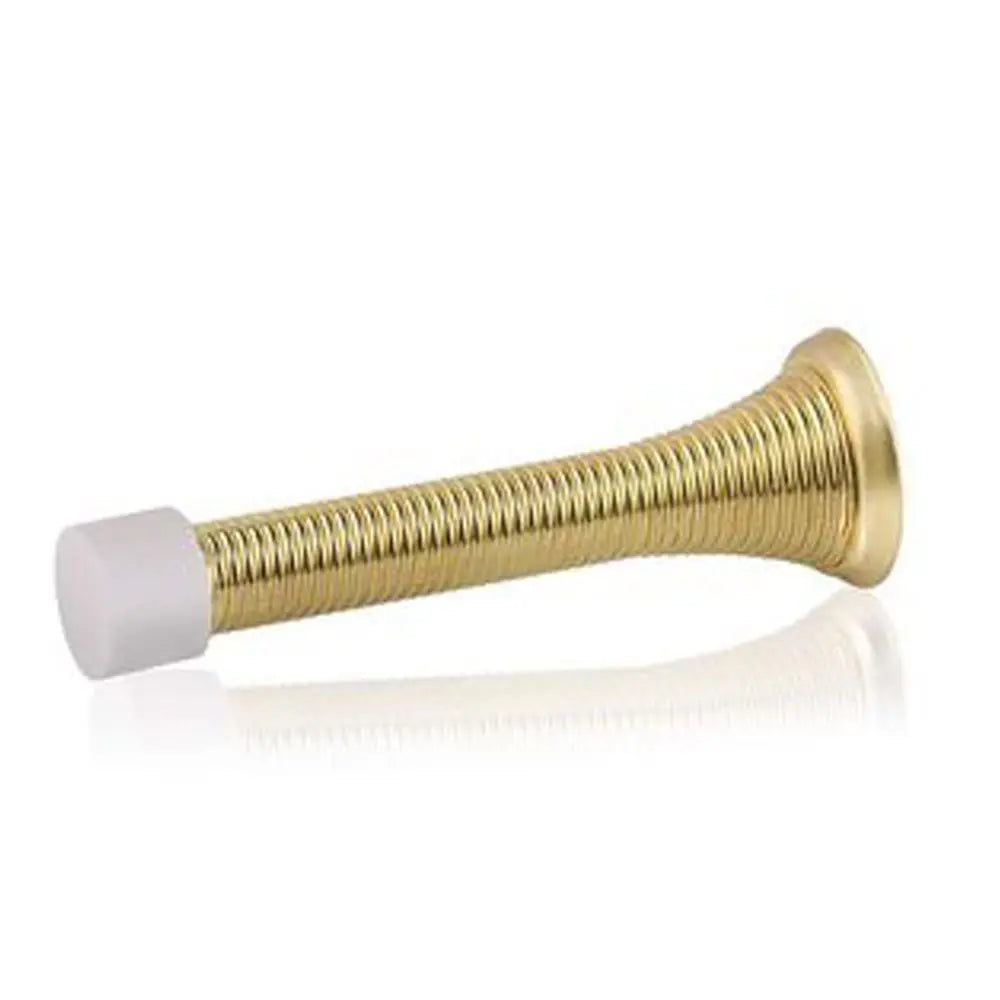 Iron Spring Door Crash Pad Door Handle Guard Stopper Anti-Collision Wall Protector Door Stopper Lock Protective Oasis Select gold