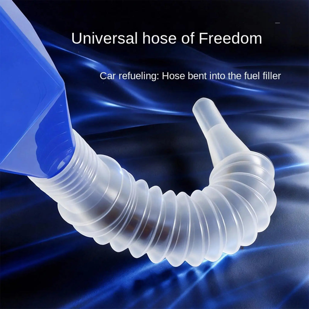 Foldable Car Motorcycle Refueling Gasoline Engine Portable Plastic Oil Funnel Filter Transfer Tool Flexible Funnel Draining Tool Oasis Select