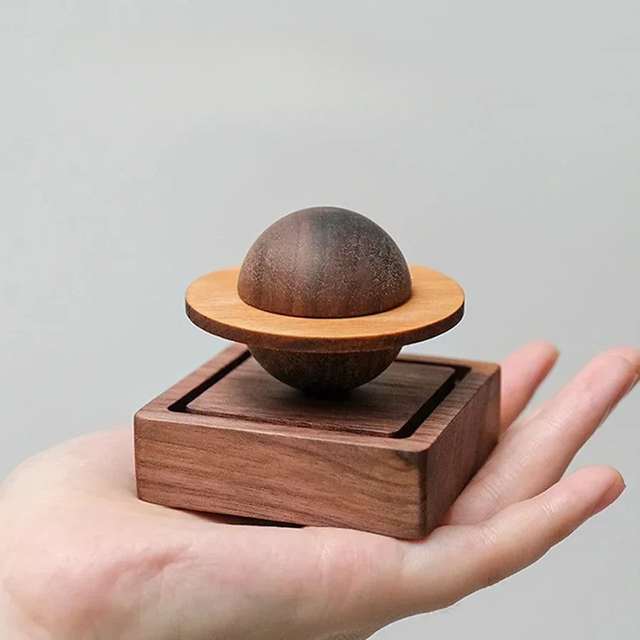Difuser Wood Scent No Essential Oil Diffuser Jupiter Shape Home Decoration Fresh Air Present To Friend Dorm Room Essentials Oasis Select