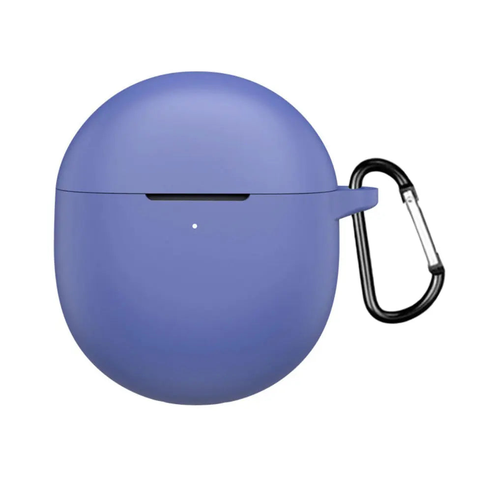 For Googles Pixel-Buds 2A 2025 Silicone Protective Case With Keychain In 5-color Wireless Earbuds Scratch Resistant Soft Cover Oasis Select Blue