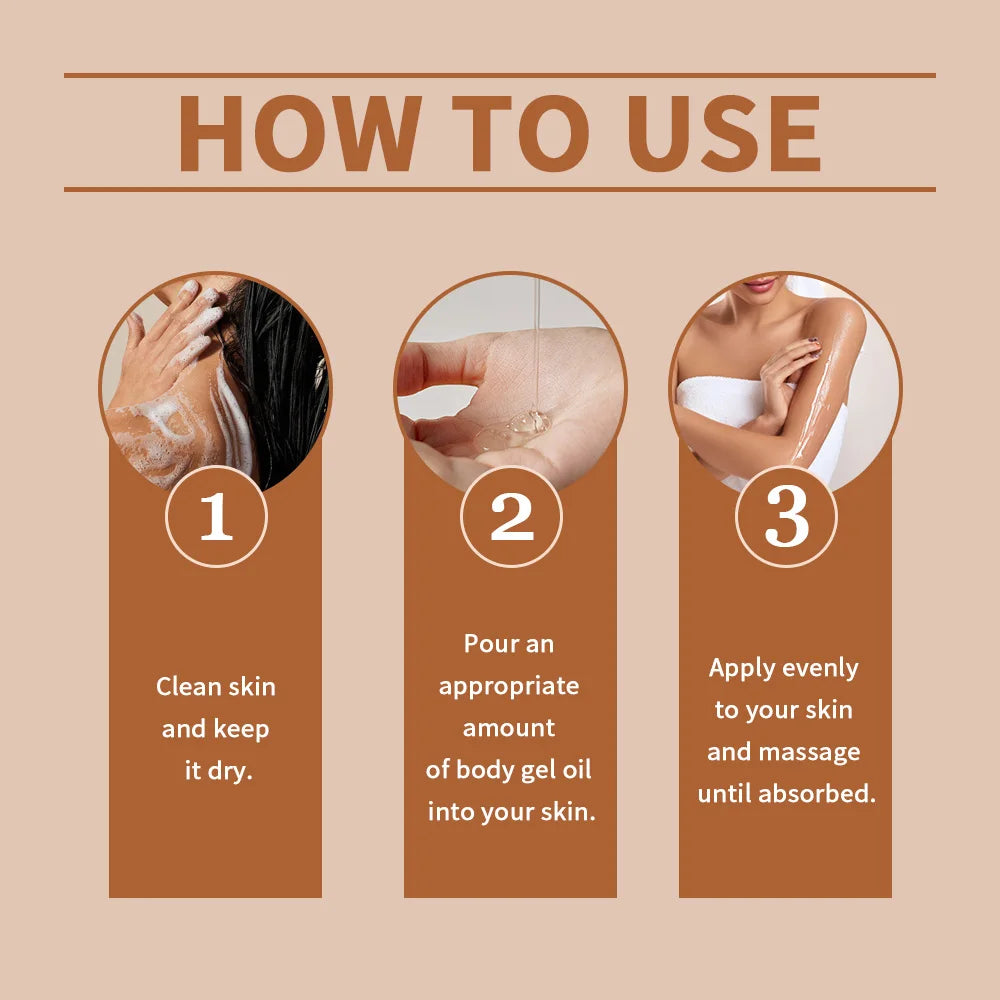 Cocoa Body Oil Gel Lakerain Moisturizer For Dry Skin Nourishing Treatment Improve Dry Patches Glowing Smooth Body Skin Care Oasis Select