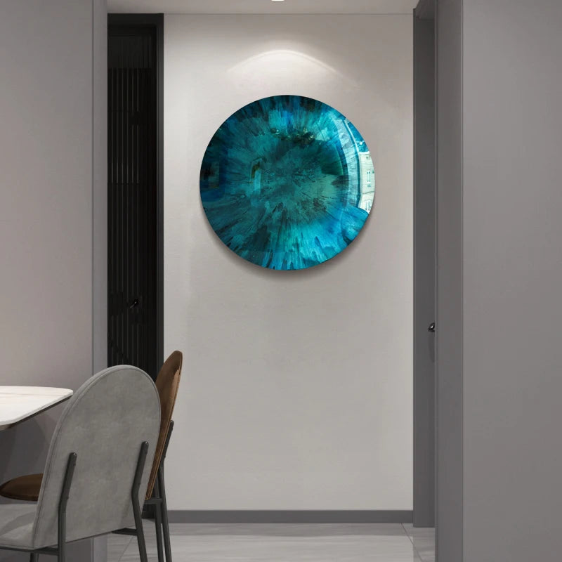 Modern light luxury wall decoration corridor aisle wall metal three-dimensional pendant pendant k wall decoration room decor Oasis Select